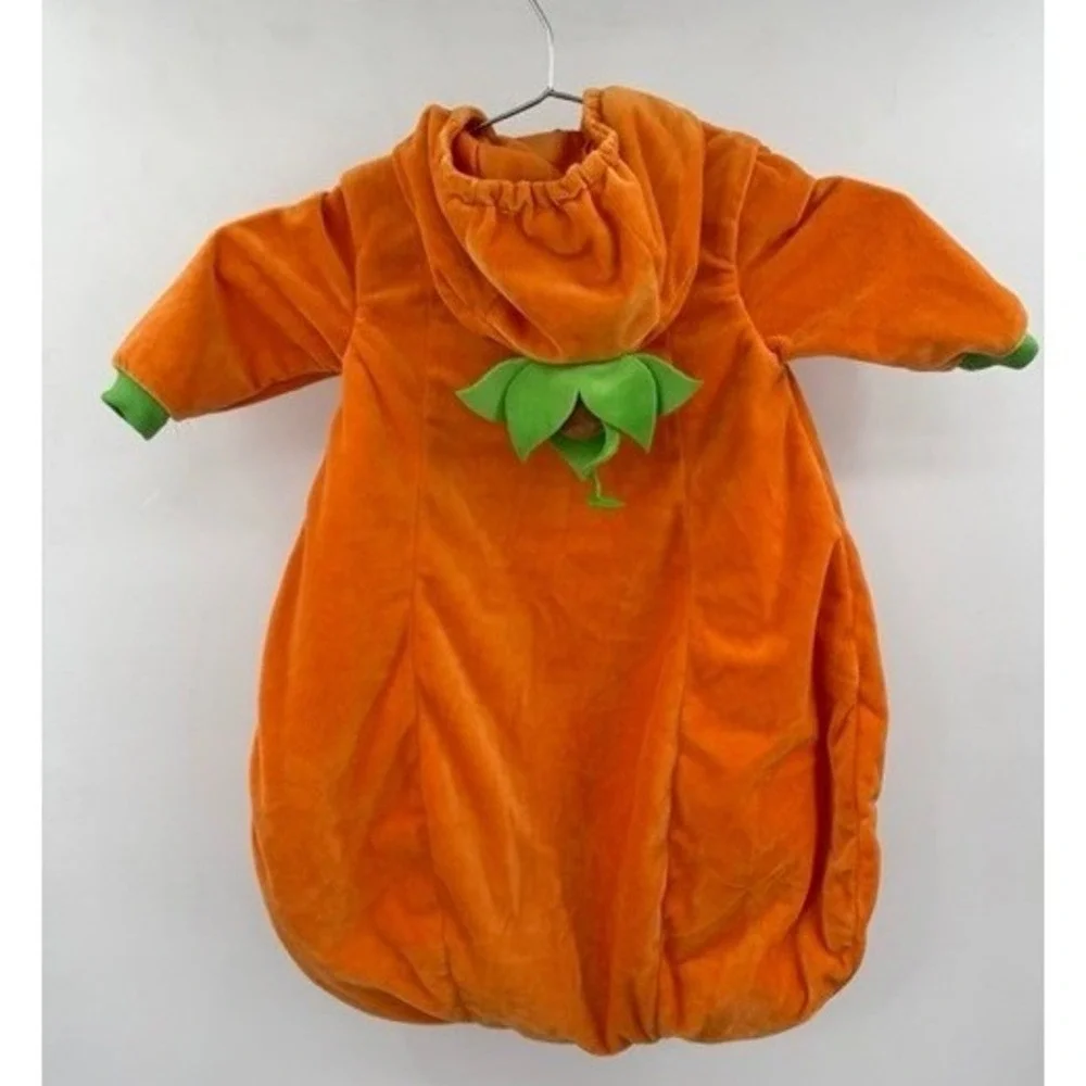 Hallows Eve NEW Baby Halloween Pumpkin Costumer SZ 0-6 months Cozy Fall